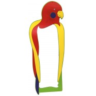 Papağan Figürlü Boy Aynası