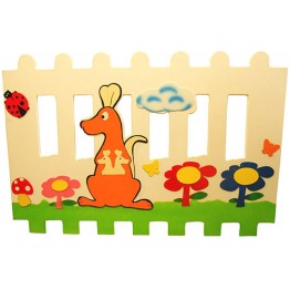 Kanguru Figürlü Çit