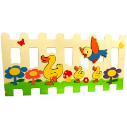 Kuş ve Ördek Figürlü Çit