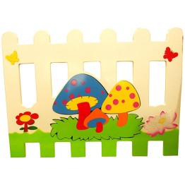 Mantar Grubu Figürlü Çit