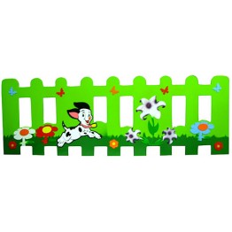 Koşan Köpek Figürlü Çit