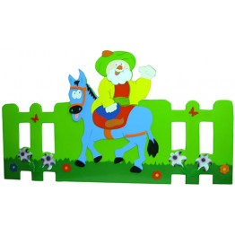 Nasreddin Hoca Figürlü Yeşil Çit
