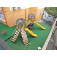Kale Ahşap Çocuk Oyun Parkı