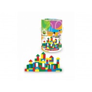 50 Parça Ahşap Blok Seti