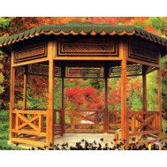 Ahşap Sekizgen Pergola