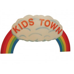 Kids Town Figürlü Tabela
