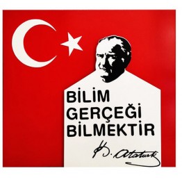Atatürk Figürlü Tabela