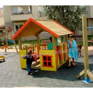 Renkli Ev Modelli Oyun Evi