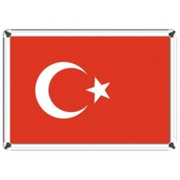 Türk Bayrağı-Metal