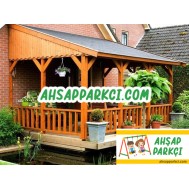 Ahşap Bahçe Veranda