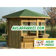 Ahşap Büyük Bekçi Kulübesi