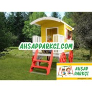 Ahşap Çocuk Oyun Evi Payton
