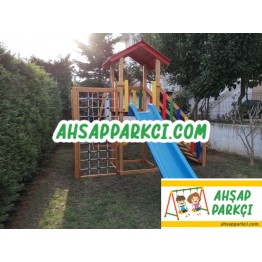 Ahşap Çocuk Oyun Parkı
