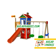 Ahşap Çocuk Parkı Tasarım