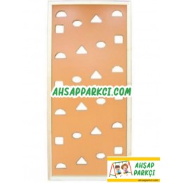 Ahşap Çocuk Tırmanma Duvarı