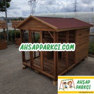 Ahşap Köpek Evi