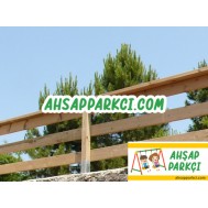 Ahşap Panel Çit