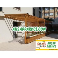 Ahşap Pergole Çardak