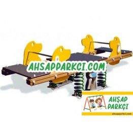Ahşap Zıp Zıp Tahterevalli Park