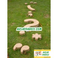 Anaokulu Ahşap Denge Basamakları
