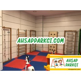 Anaokulu Çocuk Duvar Tırmanma Seti