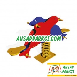 Bahçe Ahşap Tahterevalli Zıp Zıp