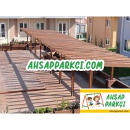Bahçe Pergole Ahşap Pergola Çardak