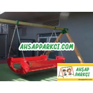 Gondol Salıncak Ahşap Bahçe Salıncağı