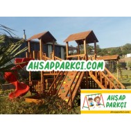 Kaydıraklı Oyun Parkı Ahşap
