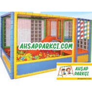 Kaydıraklı Soft Play Top Havuzu