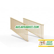 Rampa Köprü Platform Korkuluğu H50 Cm