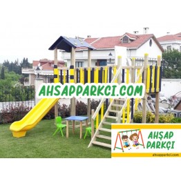 Site Oyun Parkı Ahşap