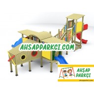 Uçak Ahşap Oyun Parkı