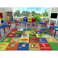 STUDY TIME 200x290 MAVİ BUKLE 3 mm