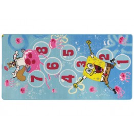 SPONGE BOB 100x200 AQUA MAVİ 3 mm