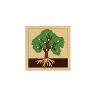 AĞAÇ PAZIL - TREE PUZZLE (PLYWOOD NEW)
