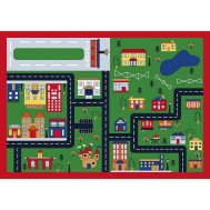 TOWN 133x190 YEŞİL BUKLE 3 mm
