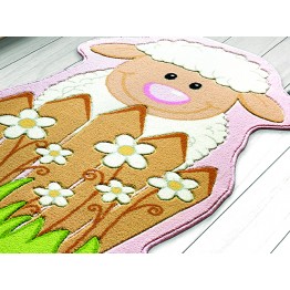 LITTLE SHEEP 80*150 PEMBE 9 mm