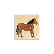 AT PAZIL - HORSE PUZZLE (PLYWOOD MATTERIAL)
