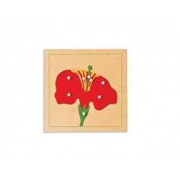 ÇİÇEK PAZIL - FLOWER PUZZLE (PLYWOOD NEW)