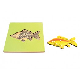 İSKELETLİ BALIK PAZIL - FISH SKELETON PUZZLE