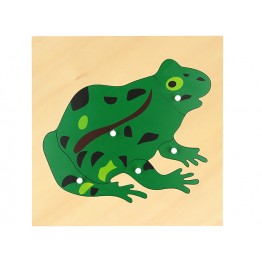 KURBAĞA PUZZLE - FROG PUZZLE (PLYWOOD, NEW)