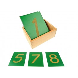 KABARTMA RAKAMLAR - SANDPAPER NUMBERS WITH BOX